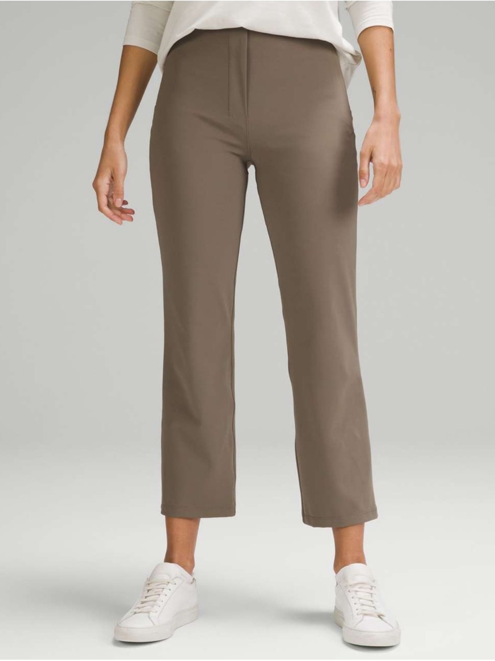 Lululemon smooth fit pull on HR cropped pants